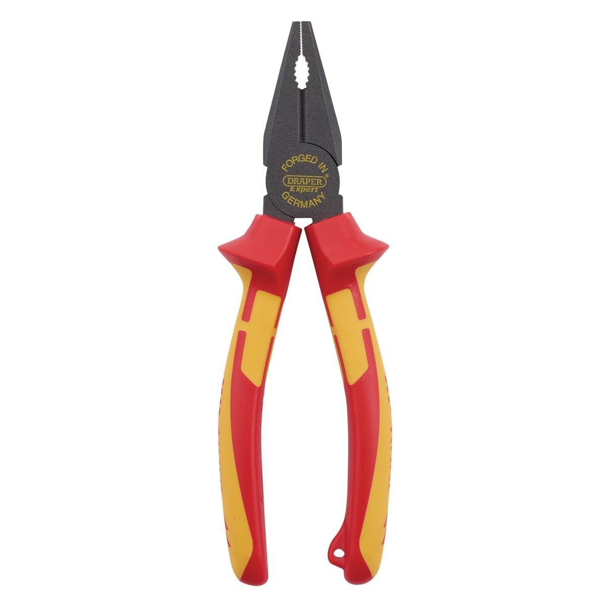 Draper XP1000 VDE Combination Pliers, 180mm, Tethered - Image 2