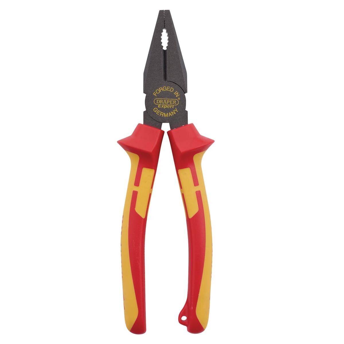 Draper XP1000 VDE Combination Pliers, 200mm, Tethered - Image 2