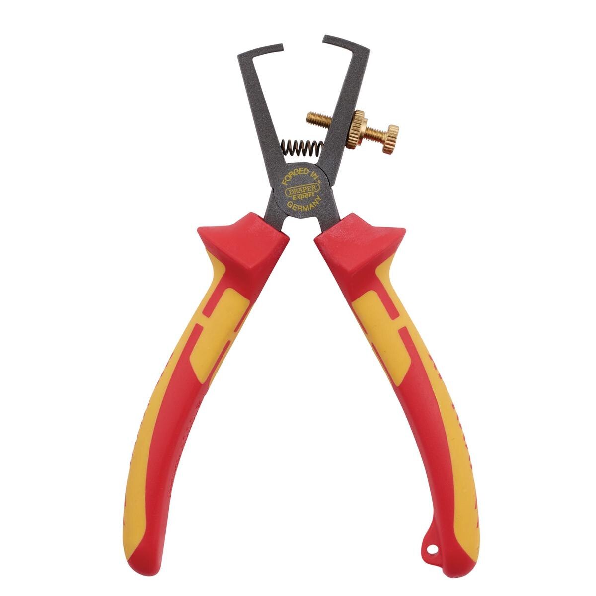 Draper XP1000 VDE Wire Strippers, 160mm, Tethered - Image 2