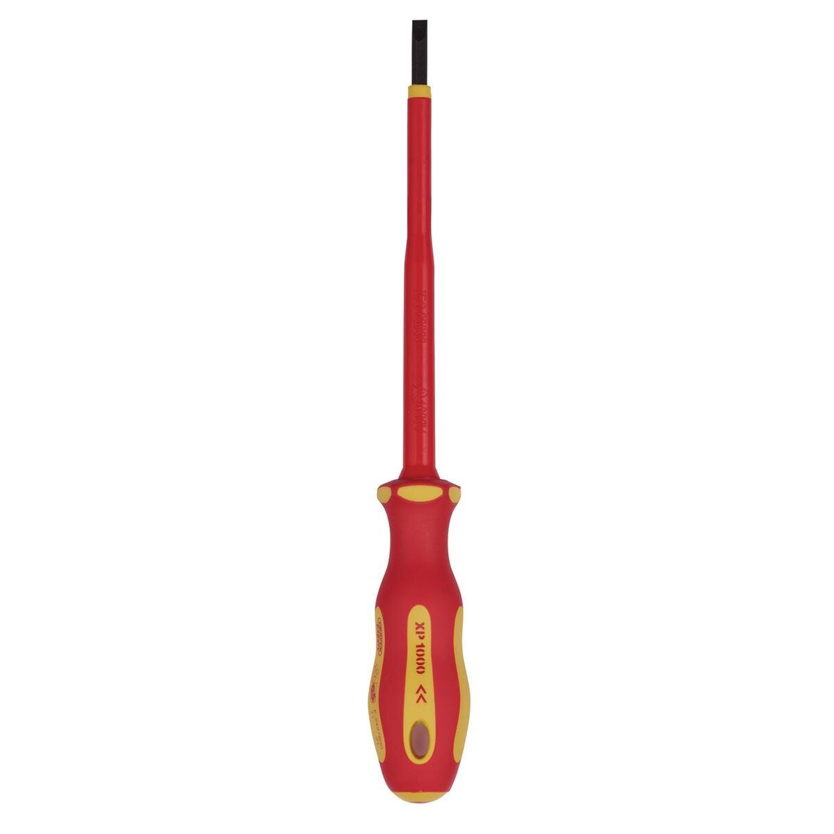 Draper XP1000 VDE Plain Slot Screwdriver, 3.5 x 100mm - Image 2