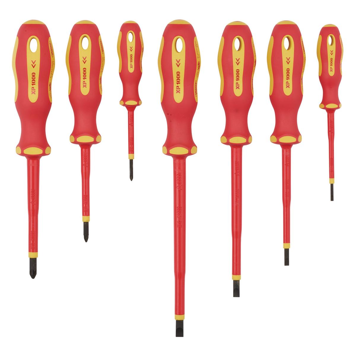 Draper XP1000 VDE Screwdriver Set (7 Piece) - Image 2