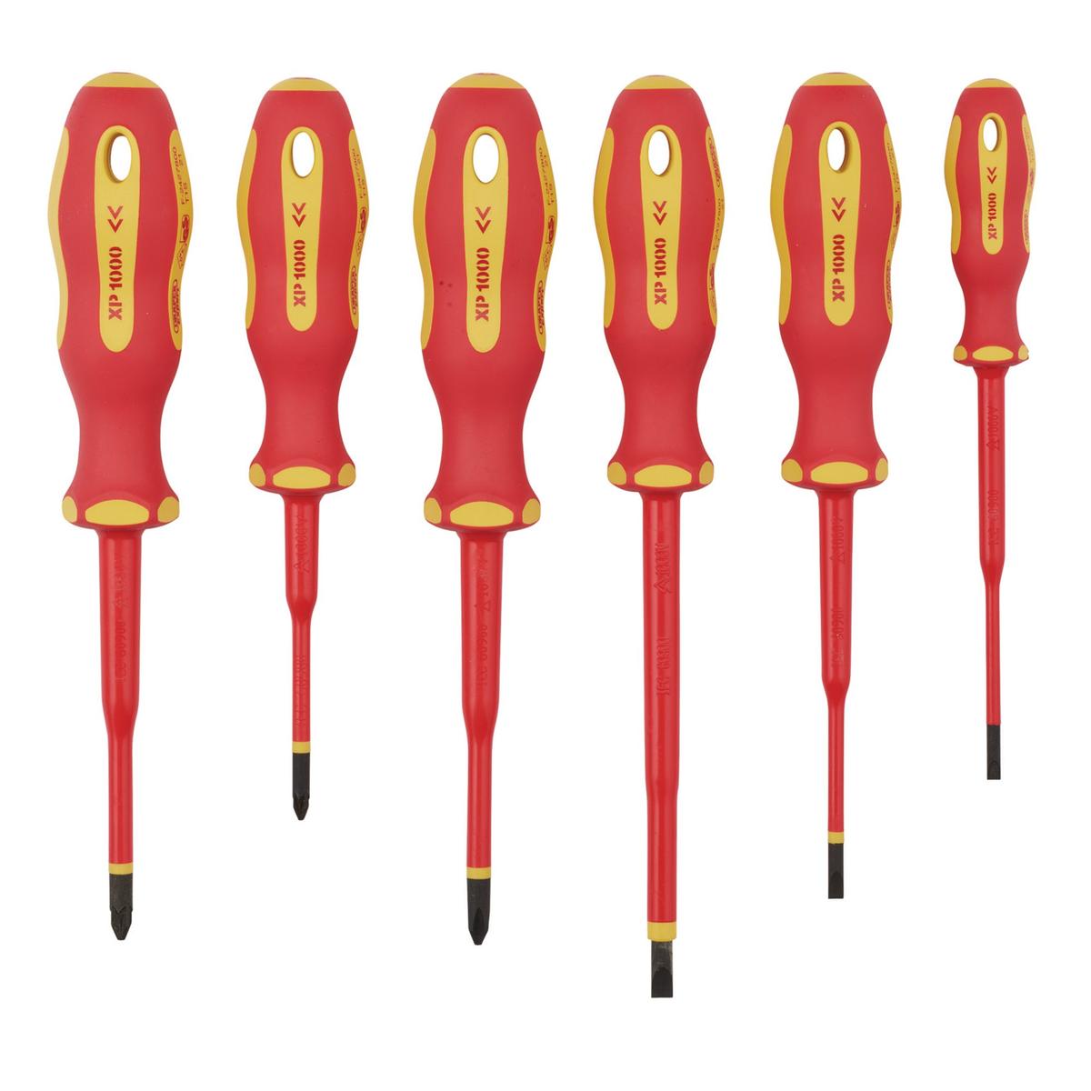 Draper XP1000 VDE Slimline Screwdriver Set (6 Piece) - Image 2