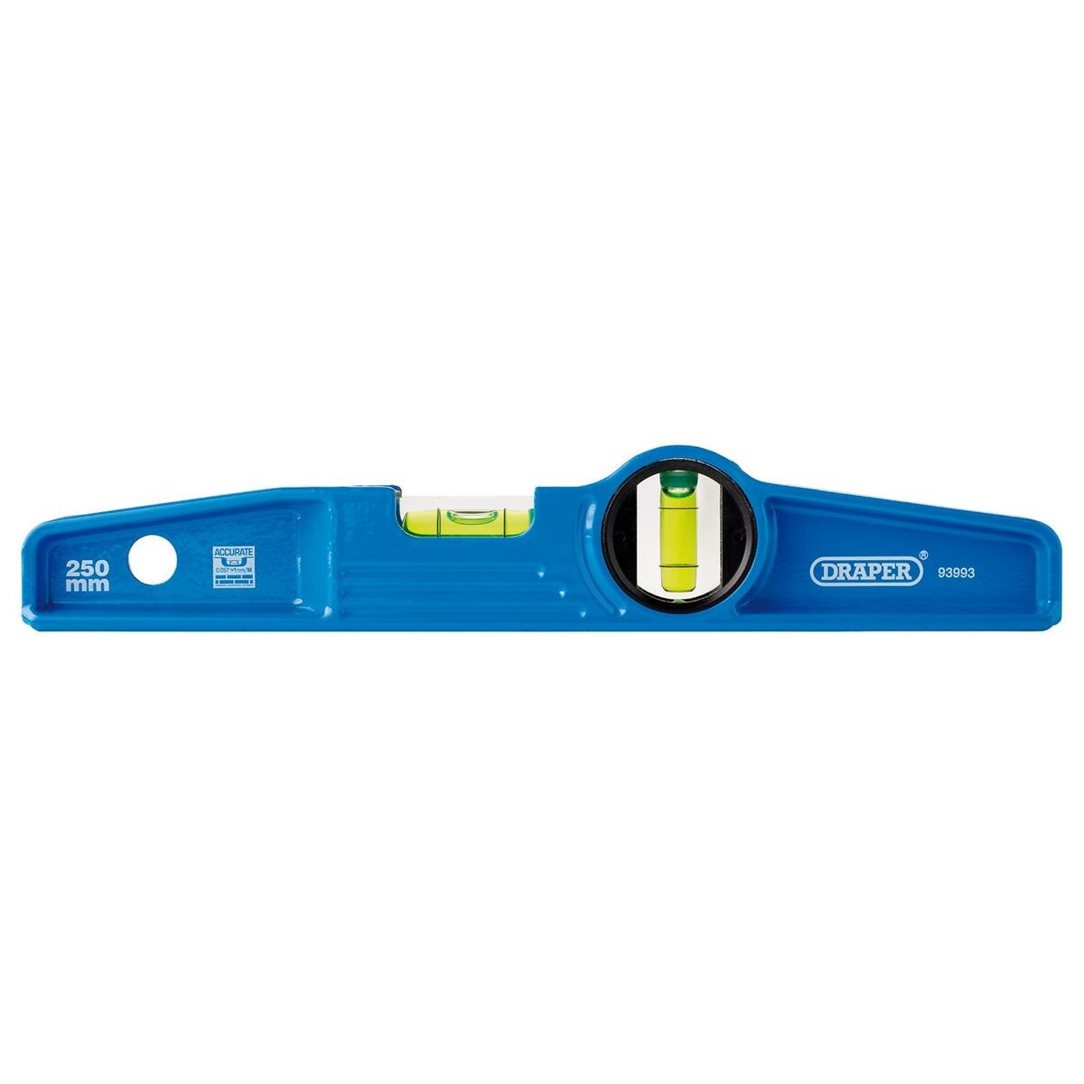 Draper Cast Boat Level, 250mm, Blue - Image 2