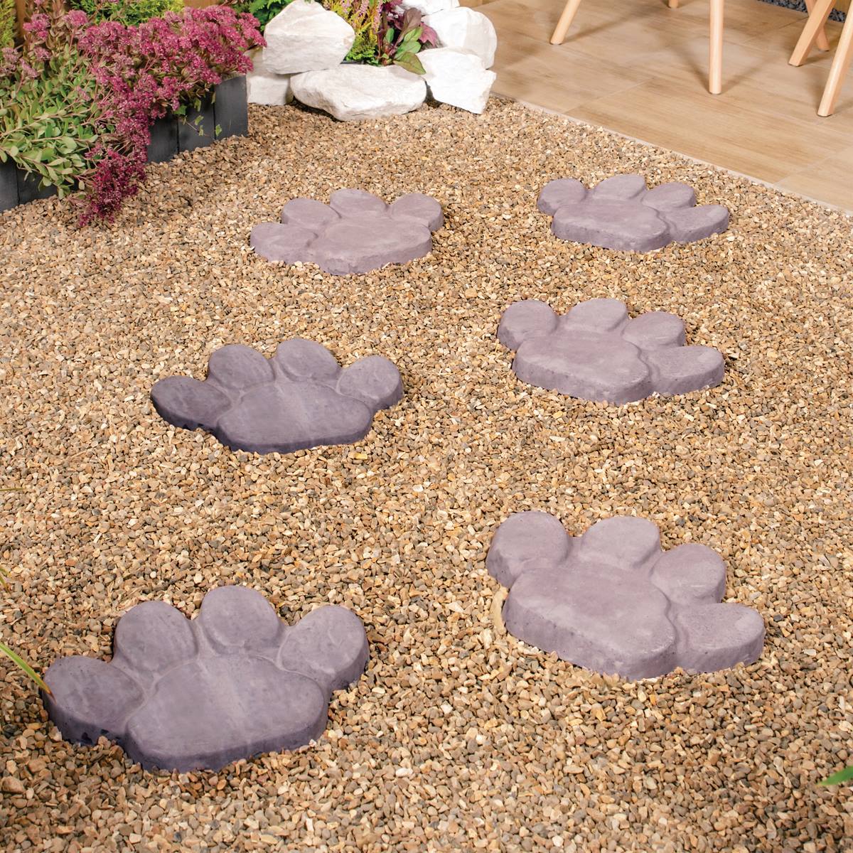 Deco-Pak Animal Paw Stepping Stone - Twilight - Image 2