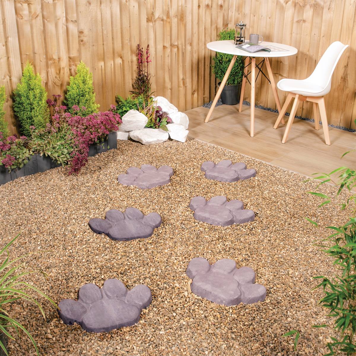 Deco-Pak Animal Paw Stepping Stone - Twilight - Image 3