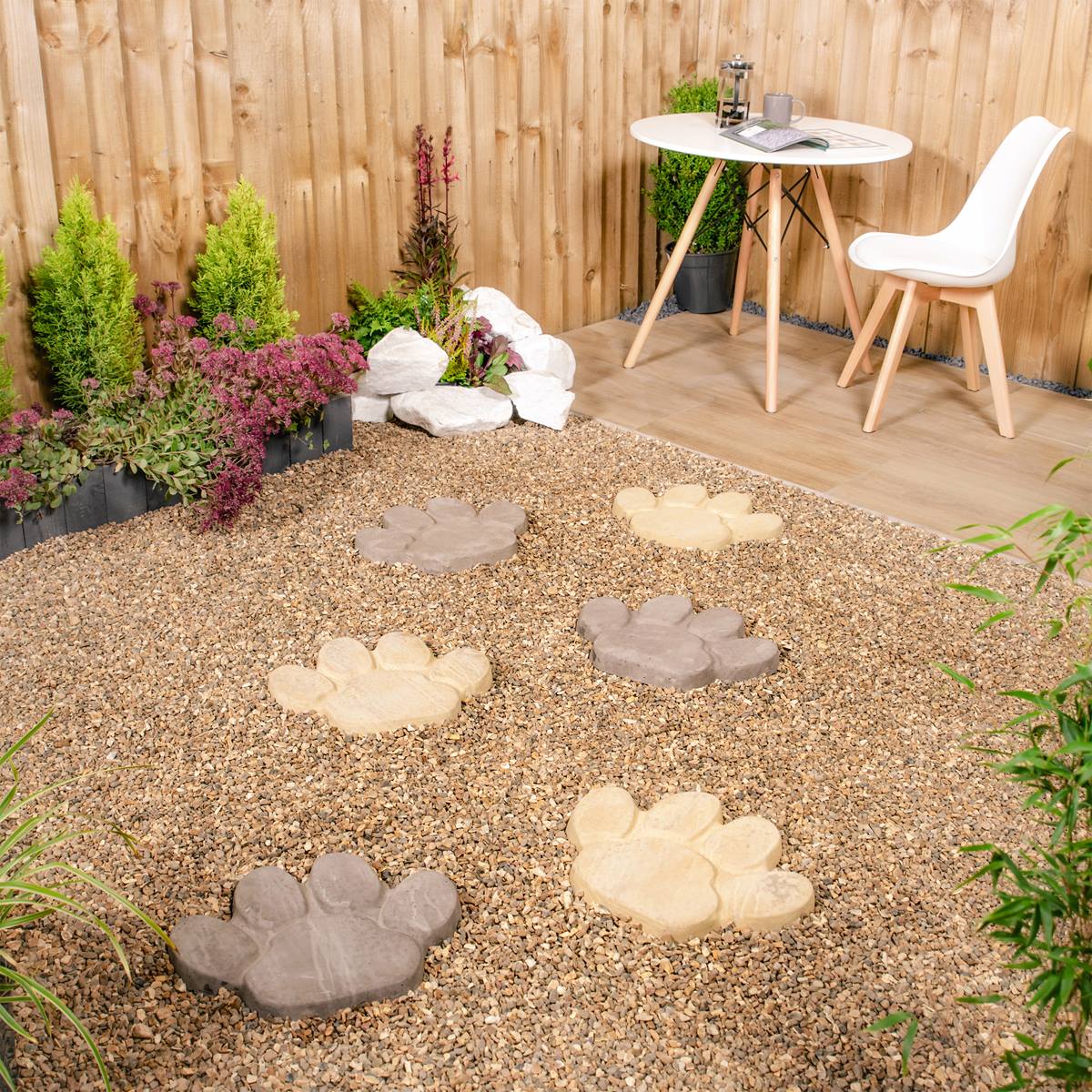 Deco-Pak Animal Paw Stepping Stone - Twilight - Image 4