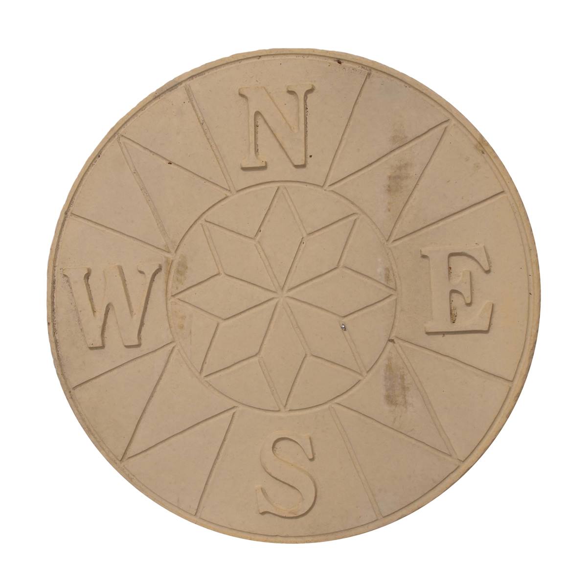 Deco-Pak Compass Stepping Stone Centre - Buff Gold - Image 1