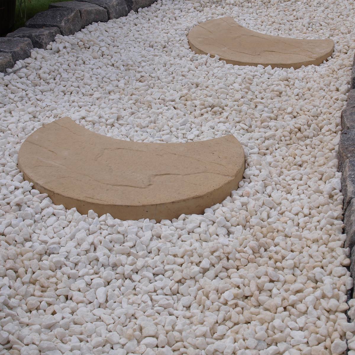 Deco-Pak Moonstone Stepping Stone - Buff Gold - Image 2