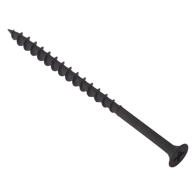 Forgefix Drywall Screw Phillips Bugle Head SCT Black Phosp 3.5 x 50mm Box 200 - FOR200DWS50 - Image 1