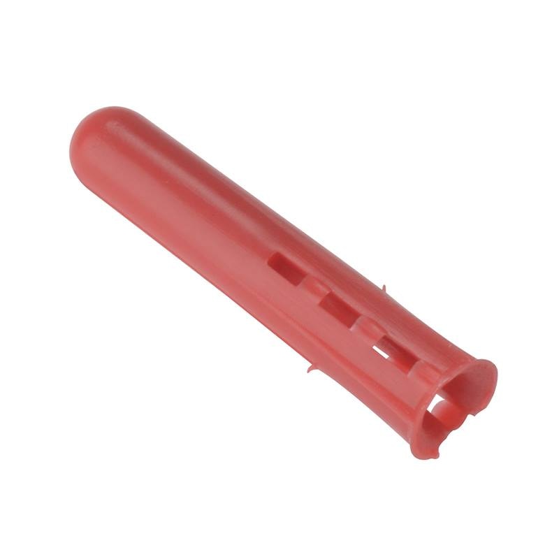 Forgefix Plastic Wall Plugs Red No.6-8 Box 1000 - FOREXP3 - Image 1