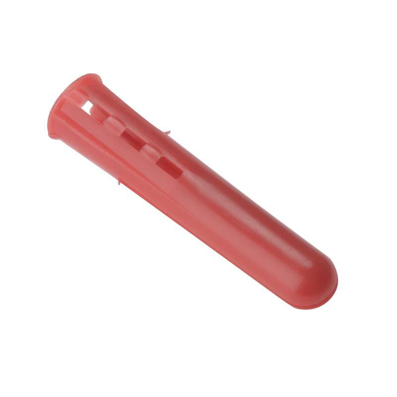 Forgefix Plastic Wall Plugs Red No.6-8 Box 1000 - FOREXP3 - Image 2