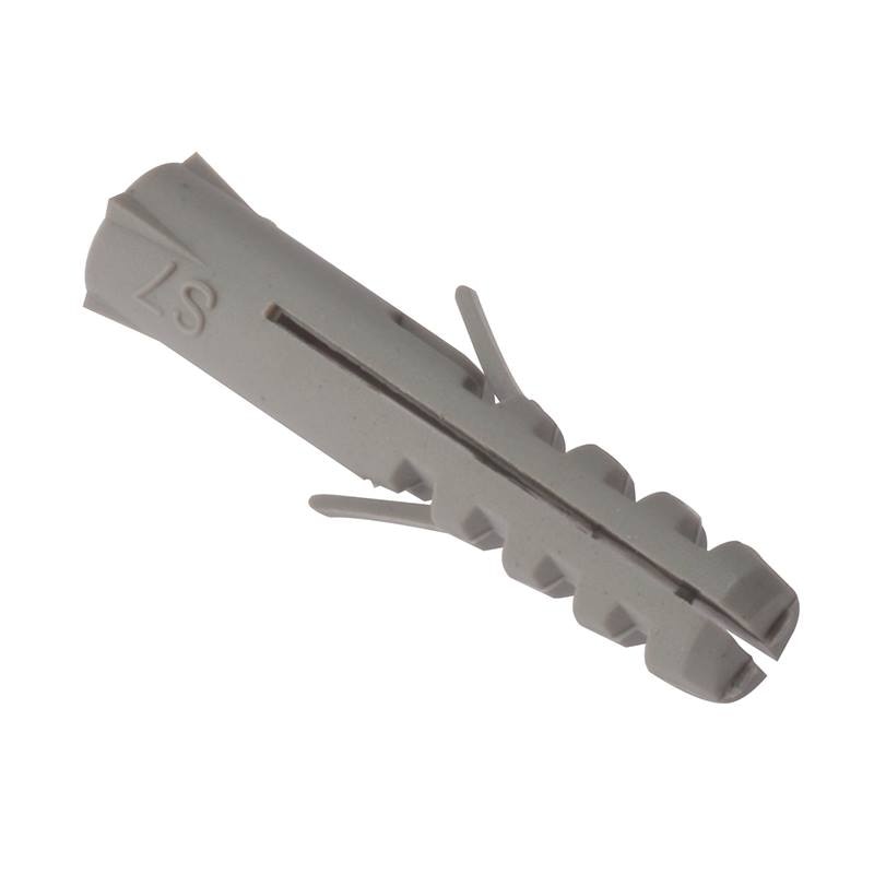 Forgefix Nylon Wall Plug Rimless M8 x 40mm Bag 100 - FORRIM840M - Image 1