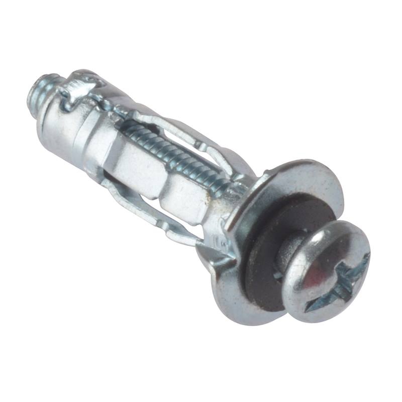 Forgefix Cavity Wall Anchor ZP M4 x 45mm Bag 10 - FORMCA445M - Image 1