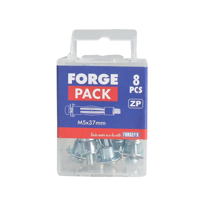 Forgefix Cavity Wall Anchor ZP M6 x 52mm Bag 10 - FORMCA652M - Image 2