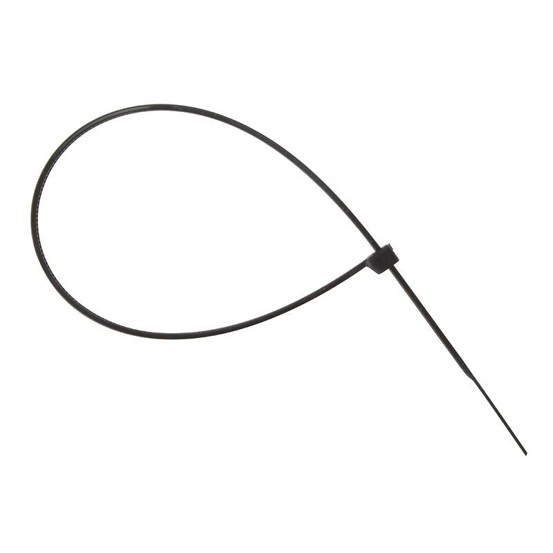 Forgefix Cable Tie Black 4.8 x 300mm (Bag 100) - FORCT300B - Image 1