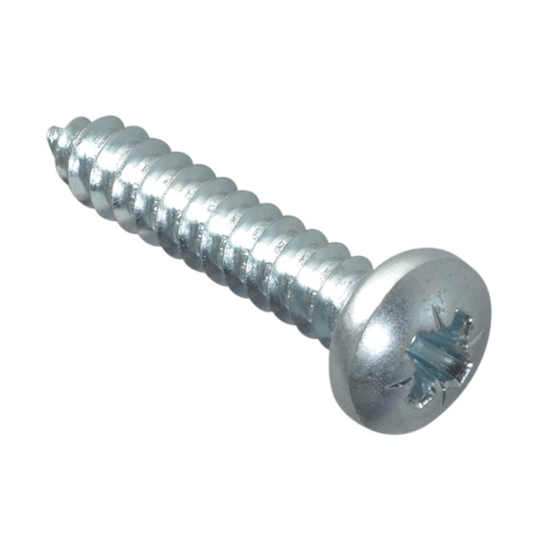 Forgefix Self-Tapping Screw Pozi Compatible Pan Head ZP 1in x 10 ForgePack 15 - FORFPS110Z - Image 4