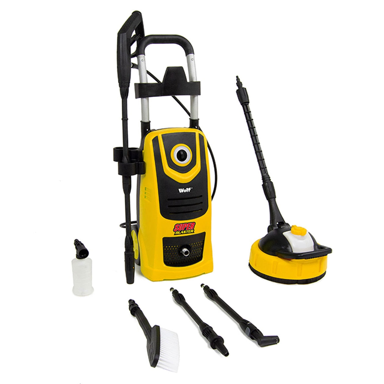 Ex Display Wolf Super Blaster 140BAR Pressure Washer - Image 1