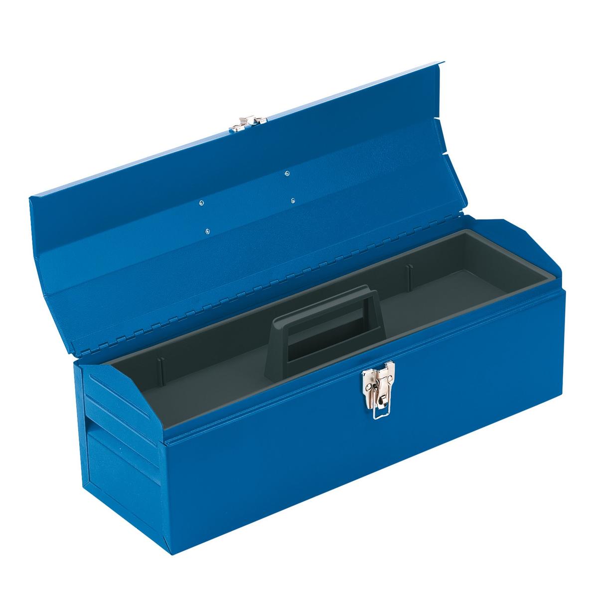 Draper 485mm Barn Type Toolbox with Tote Tray - Image 1
