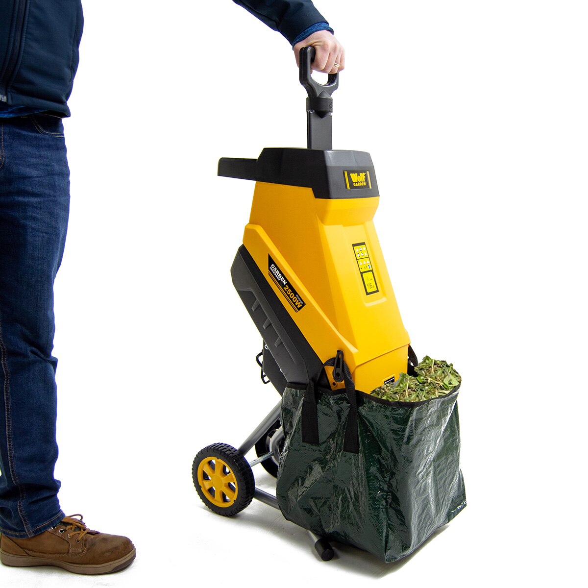 Wolf Garden 2500w Electric Shredder with 45L Collection Bag - Image 2