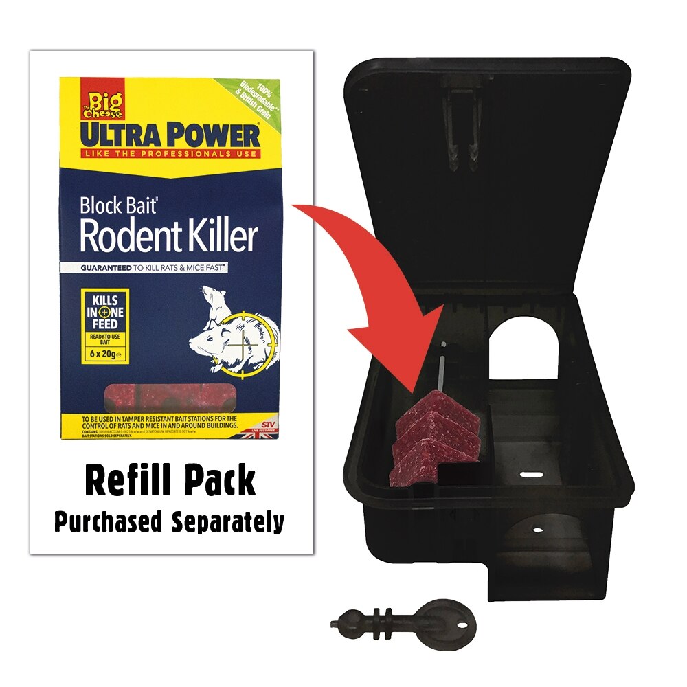 The Big Cheese - Block Bait Rodent Killer Pest Control Kit - Image 5