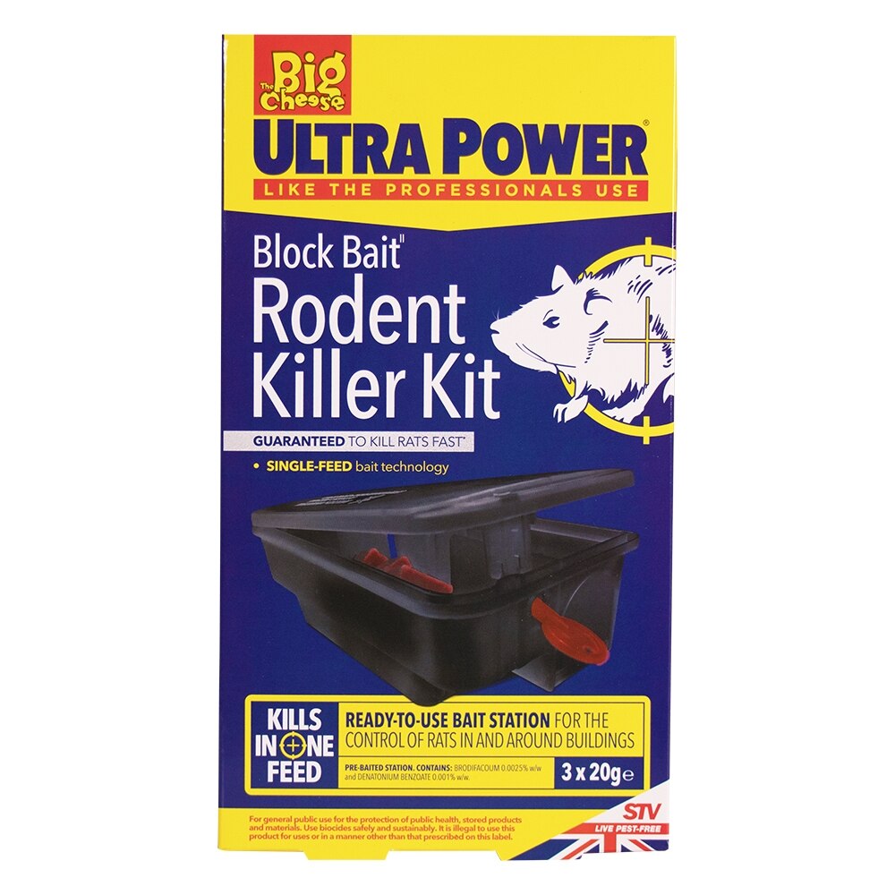 The Big Cheese - Block Bait Rodent Killer Pest Control Kit - Image 6