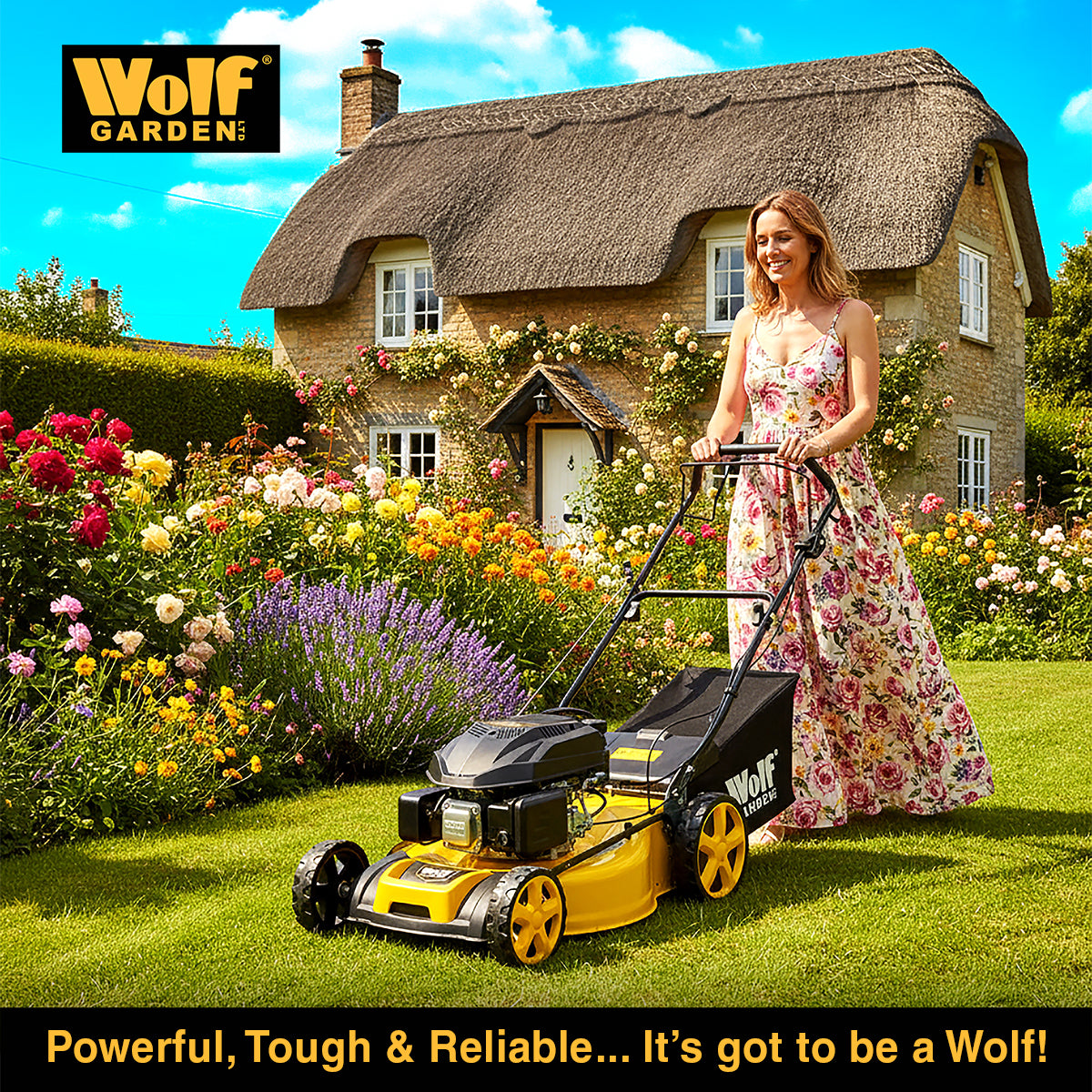 Wolf Garden 20" Self Propelled Recoil Start Mower
