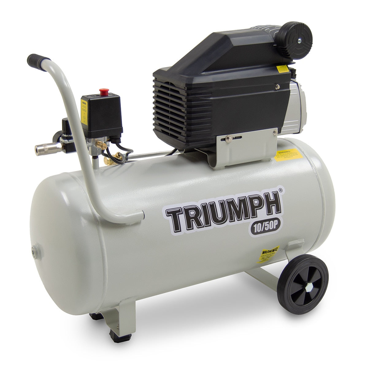 Triumph 10/50P Portable Commercial Air Compressor 50L 8.5CFM 2HP - Image 1