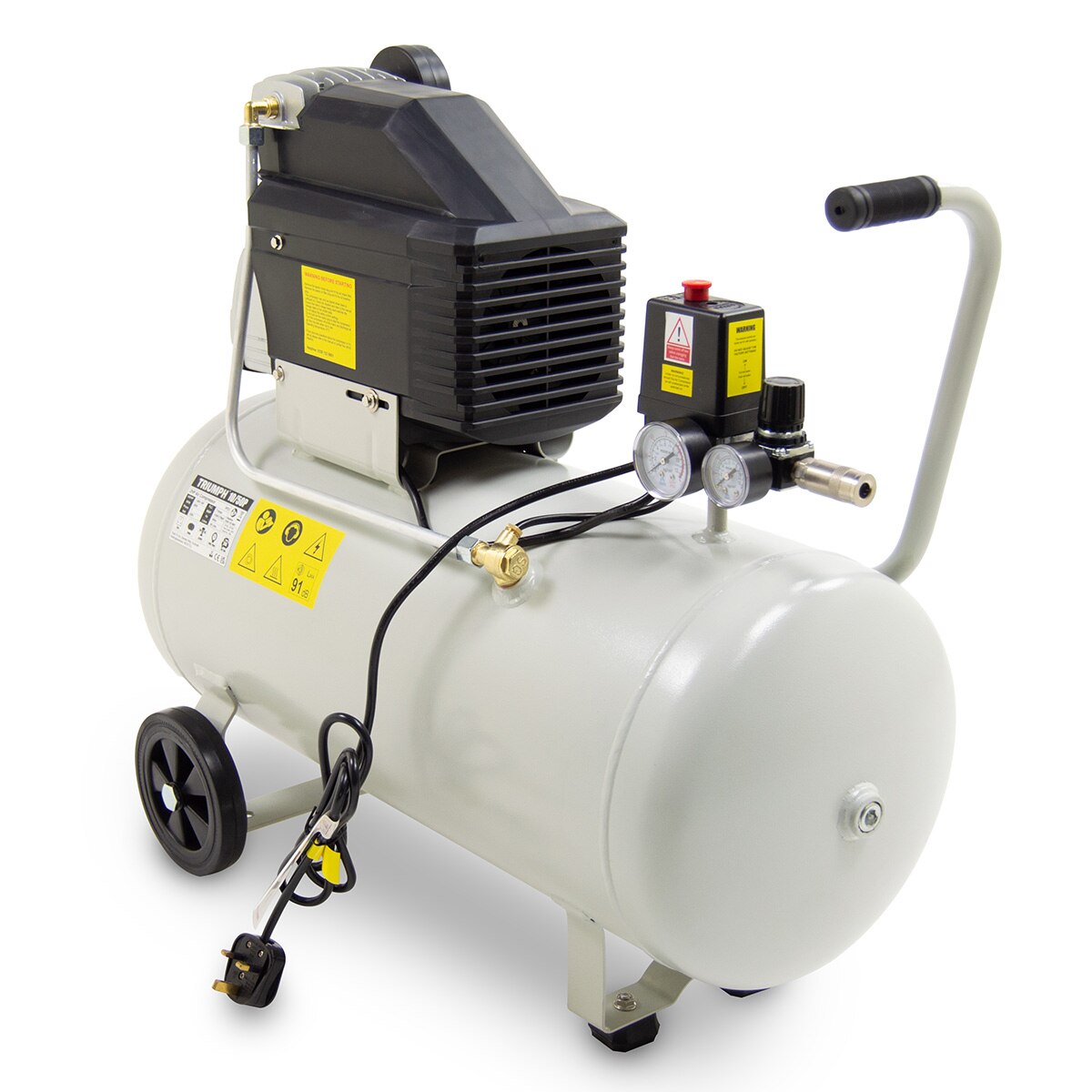 Triumph 10/50P Portable Commercial Air Compressor 50L 8.5CFM 2HP - Image 2