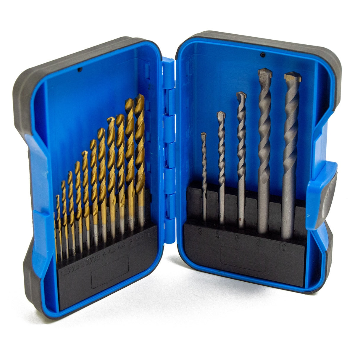 Drill Bits - Wolf Trade 17 Piece HSS / Masonry Drill Bit Set - Image 1