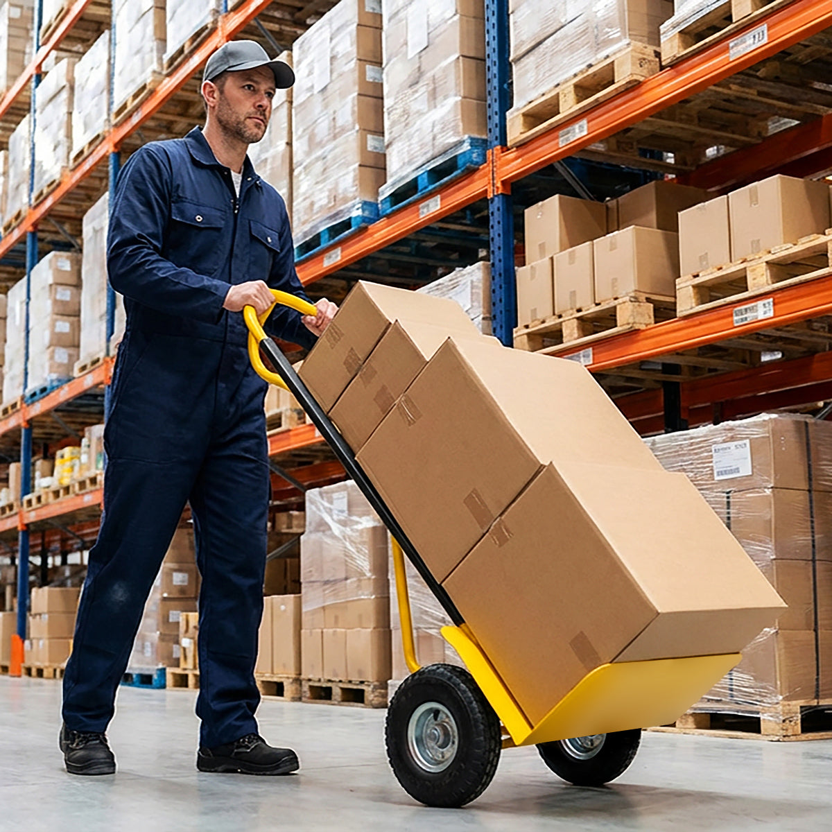 Wolf P-Handle Sack Truck Trolley 200kg