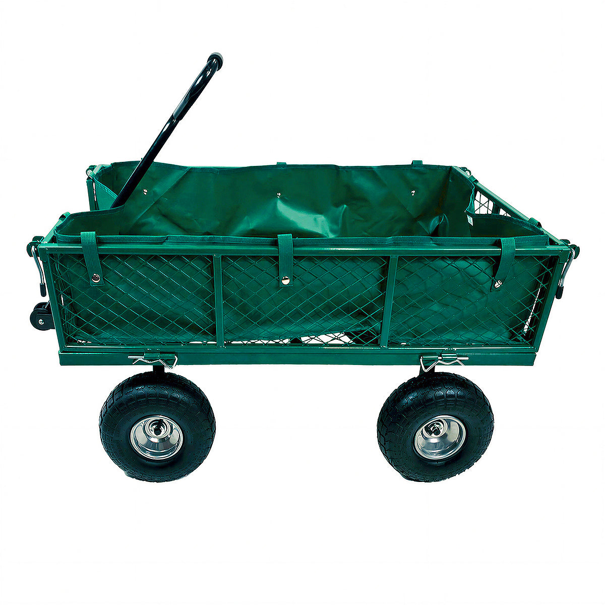 Wolf 200kg Heavy Duty Garden Cart Steel Mesh Trolley