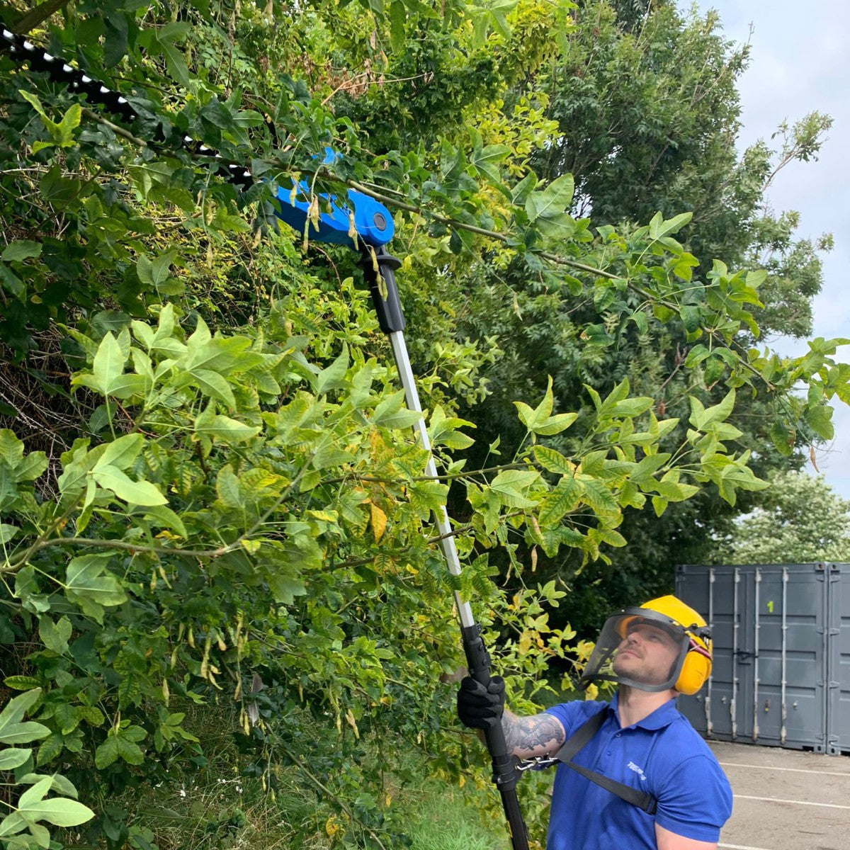 Bloggs 16" 41cm Electric Pole Hedge Trimmer 500W 230V