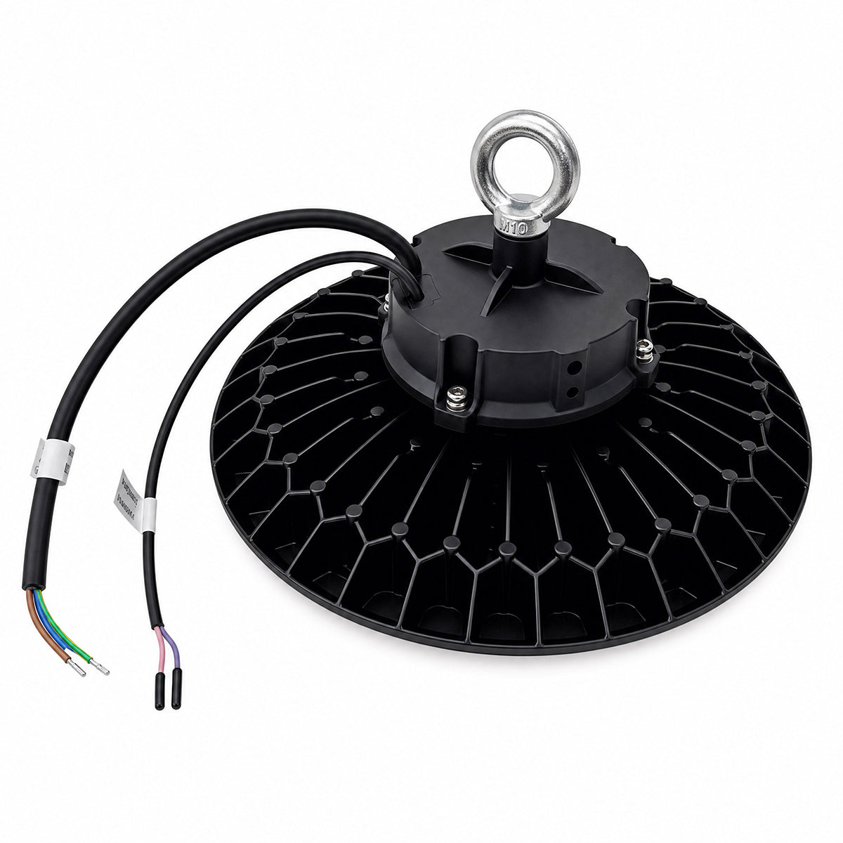 Wolf 150W LED UFO High Bay Light 5700K, IP64 - Black