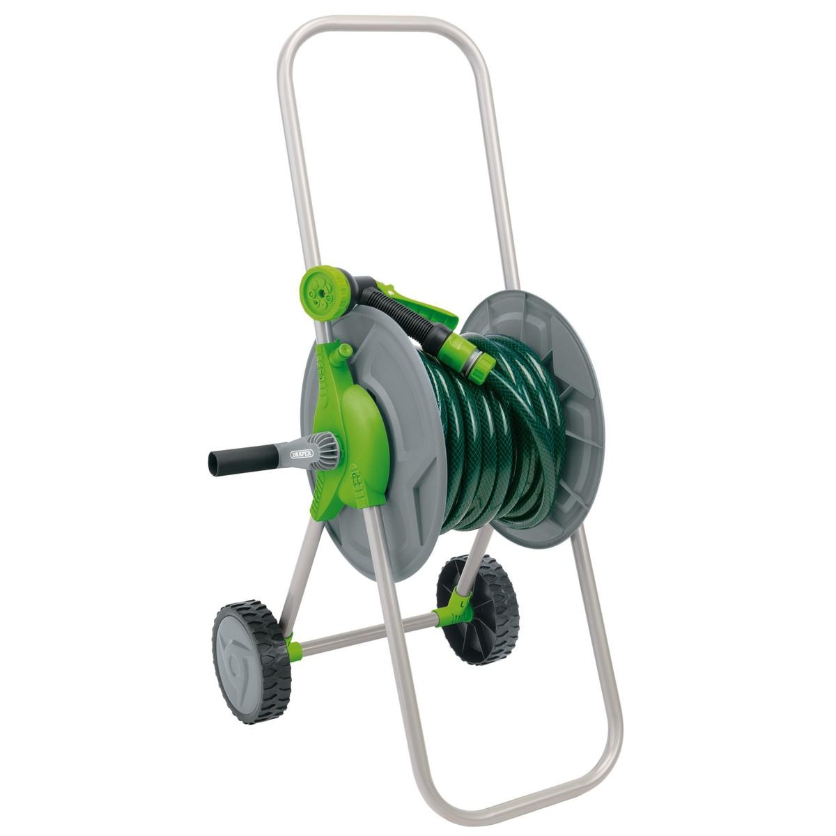 Draper 15m Garden Hose Reel Trolley - Image 1