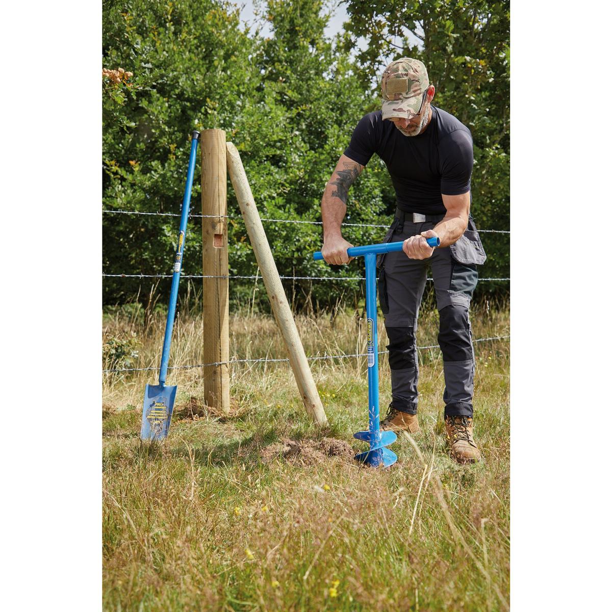 Draper 6" Fence Post Auger 1050 x 150mm - Image 4