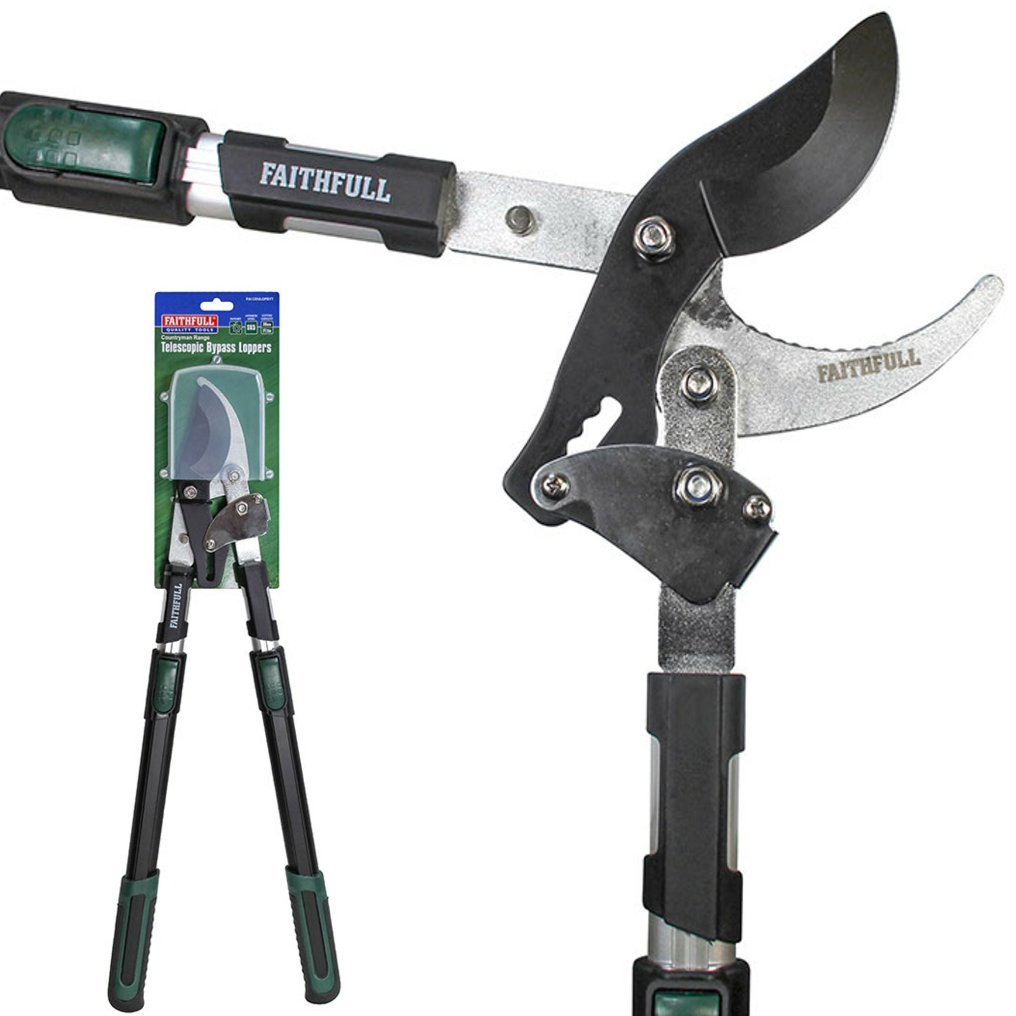 Faithfull Countryman Bypass Telescopic Loppers