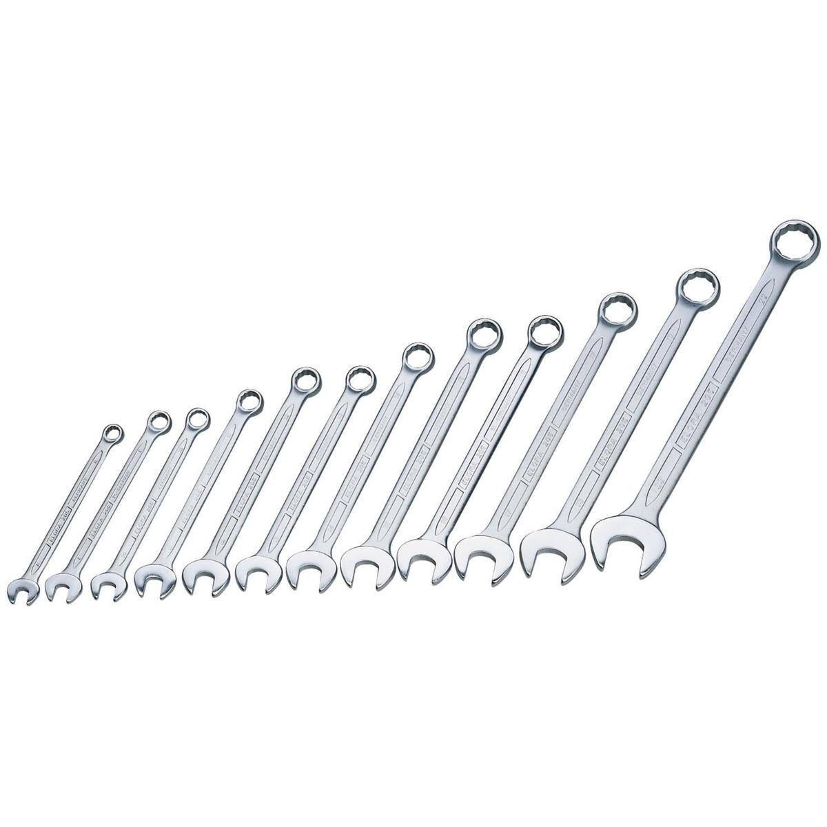 Elora Long Metric Combination Spanner Set (12 Piece) - Image 2