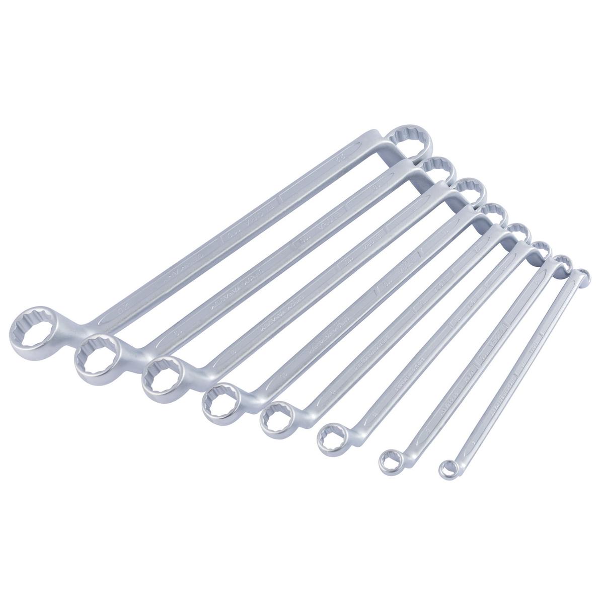 Elora Deep Crank Metric Ring Spanner Set (8 Piece) - Image 1