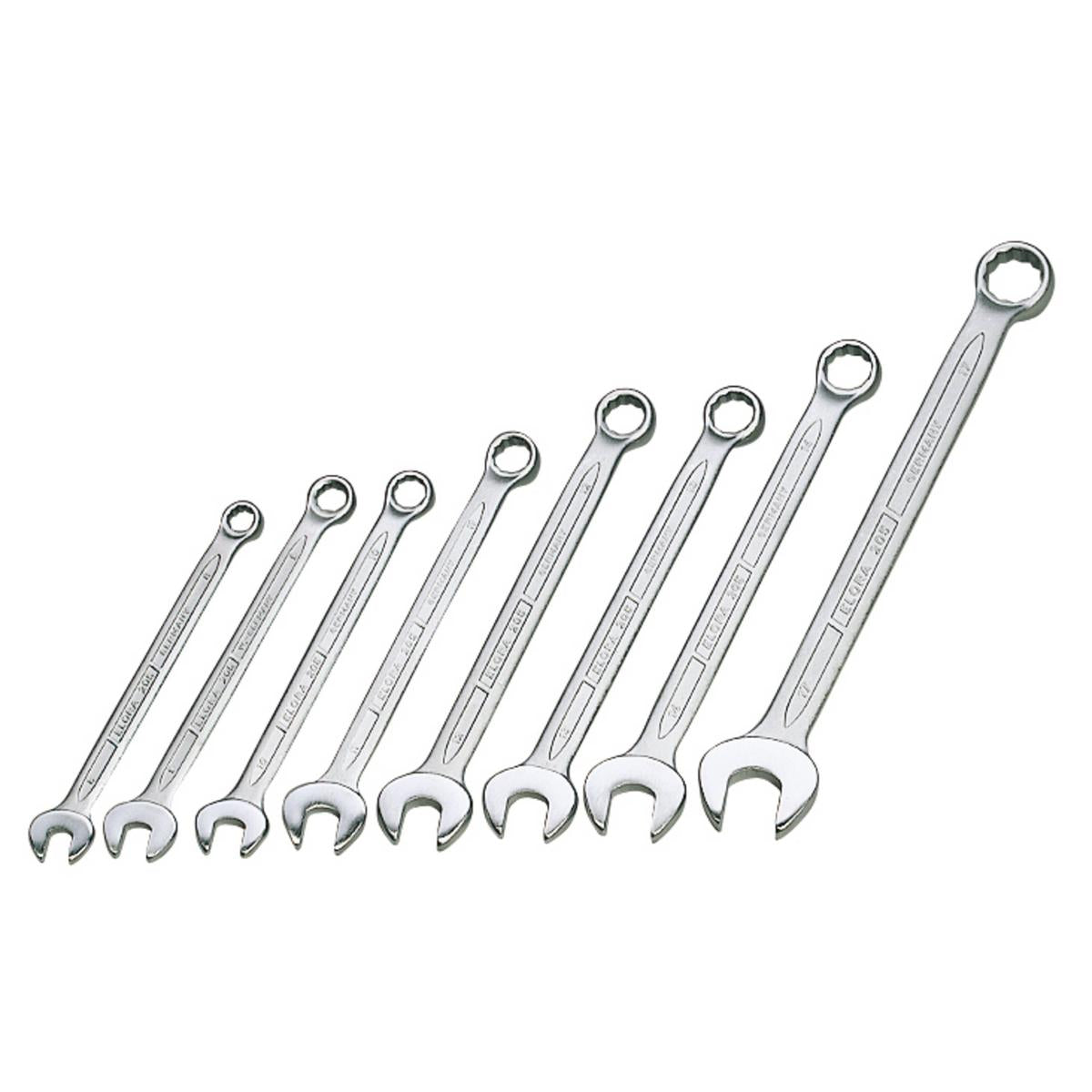 Elora Long Metric Combination Spanner Set (8 Piece) - Image 1