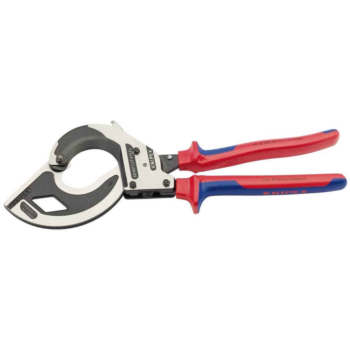 KNIPEX 95 32 320 Ratchet Action Cable Cutter, 320mm - Image 1