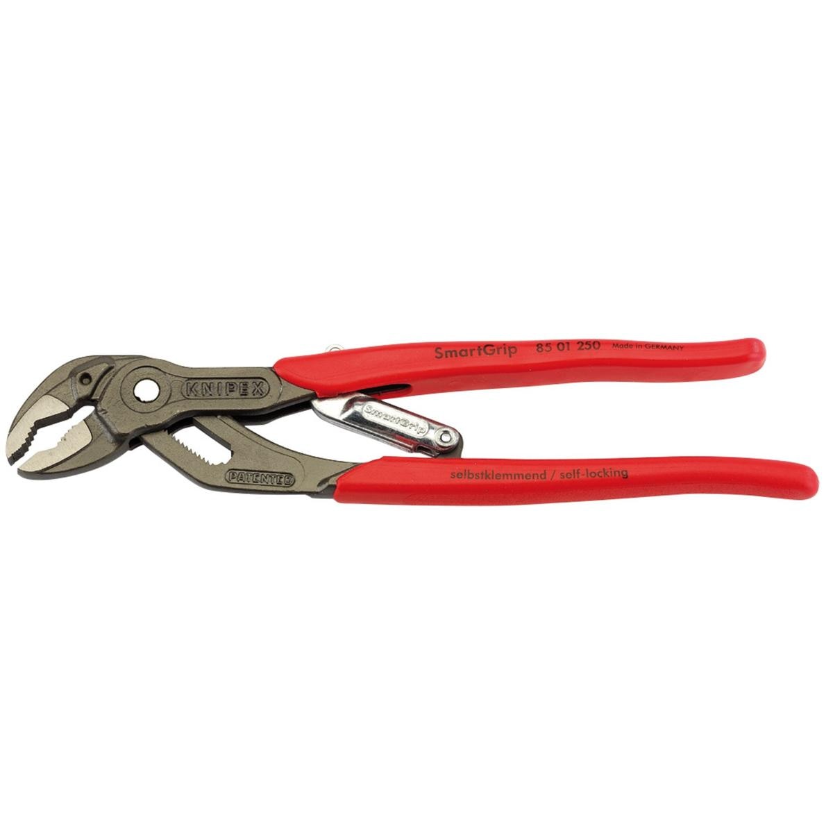 KNIPEX Smartgrip 85 01 250 Automatic Waterpump Pliers, 250mm - Image 1