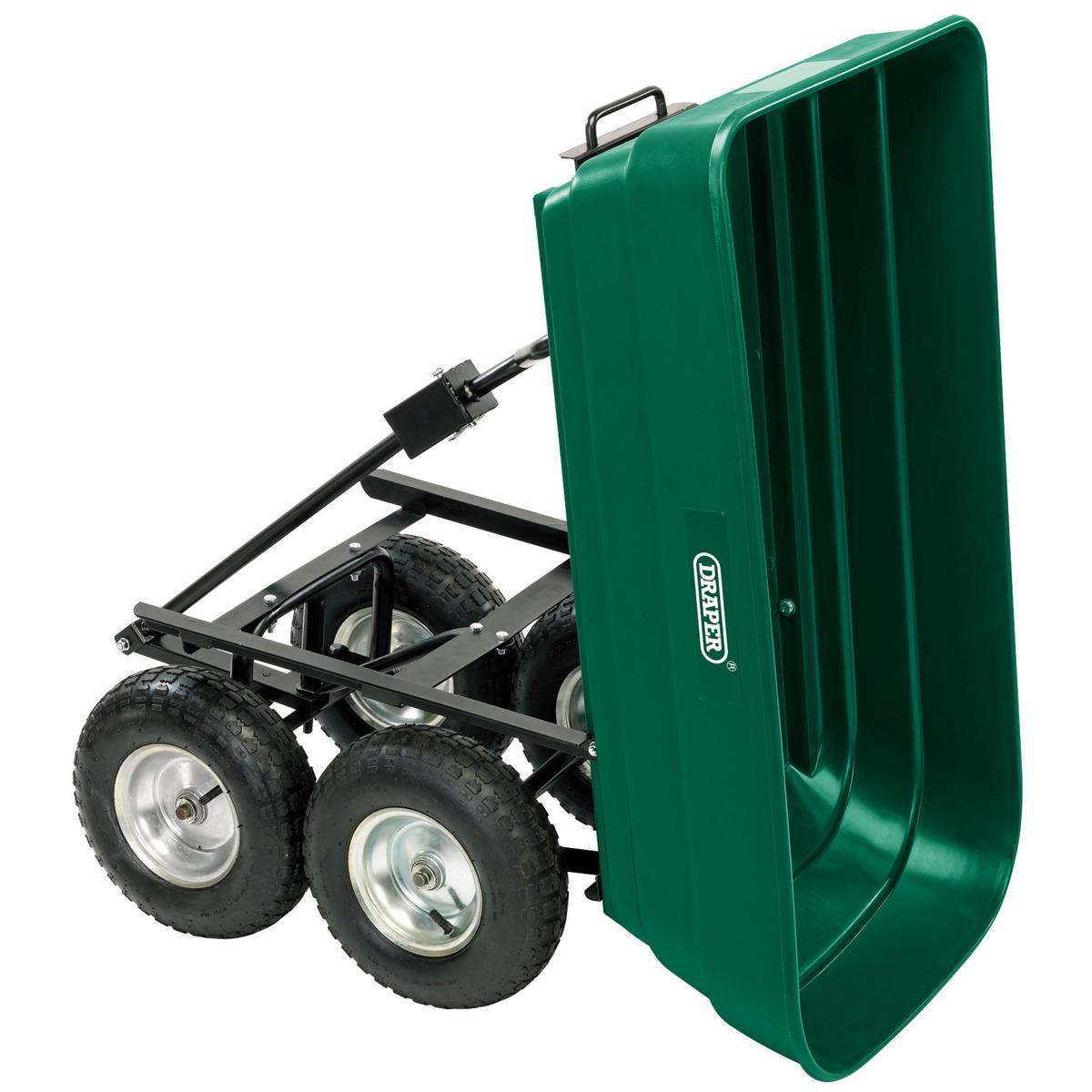 Draper Heavy Duty Tipping Cart, 120L - Image 2
