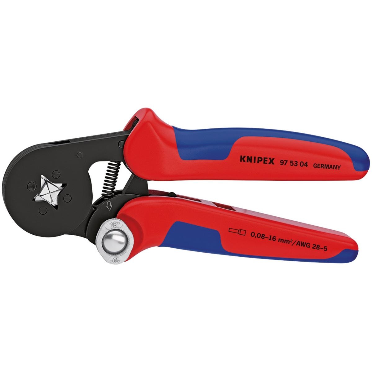 KNIPEX 97 53 04SBE Self Adjusting Ferrule Crimping Pliers - Image 1