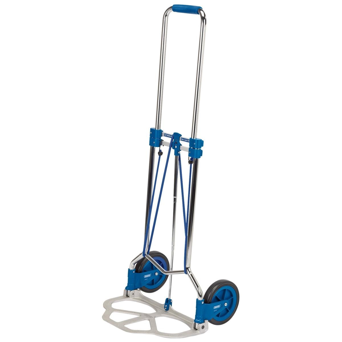 Draper Heavy Duty Fold Flat Sack Truck, 125kg - Image 1