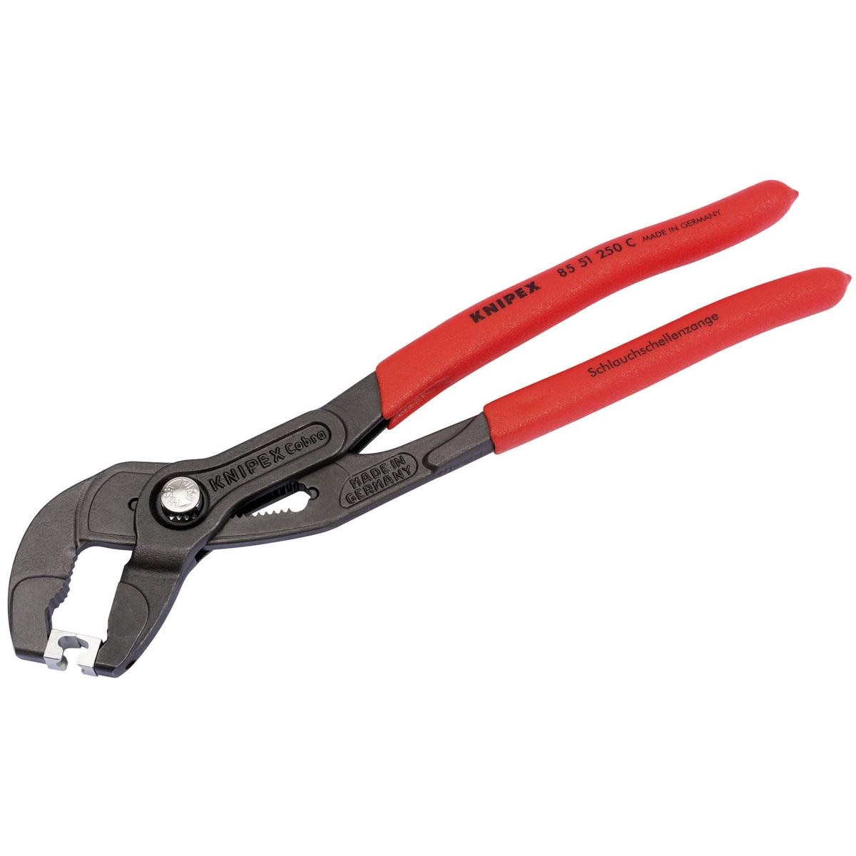KNIPEX 85 51 250C Hose Clamp Pliers For Clic And Clic R Hose Clamps, 250mm - Image 1