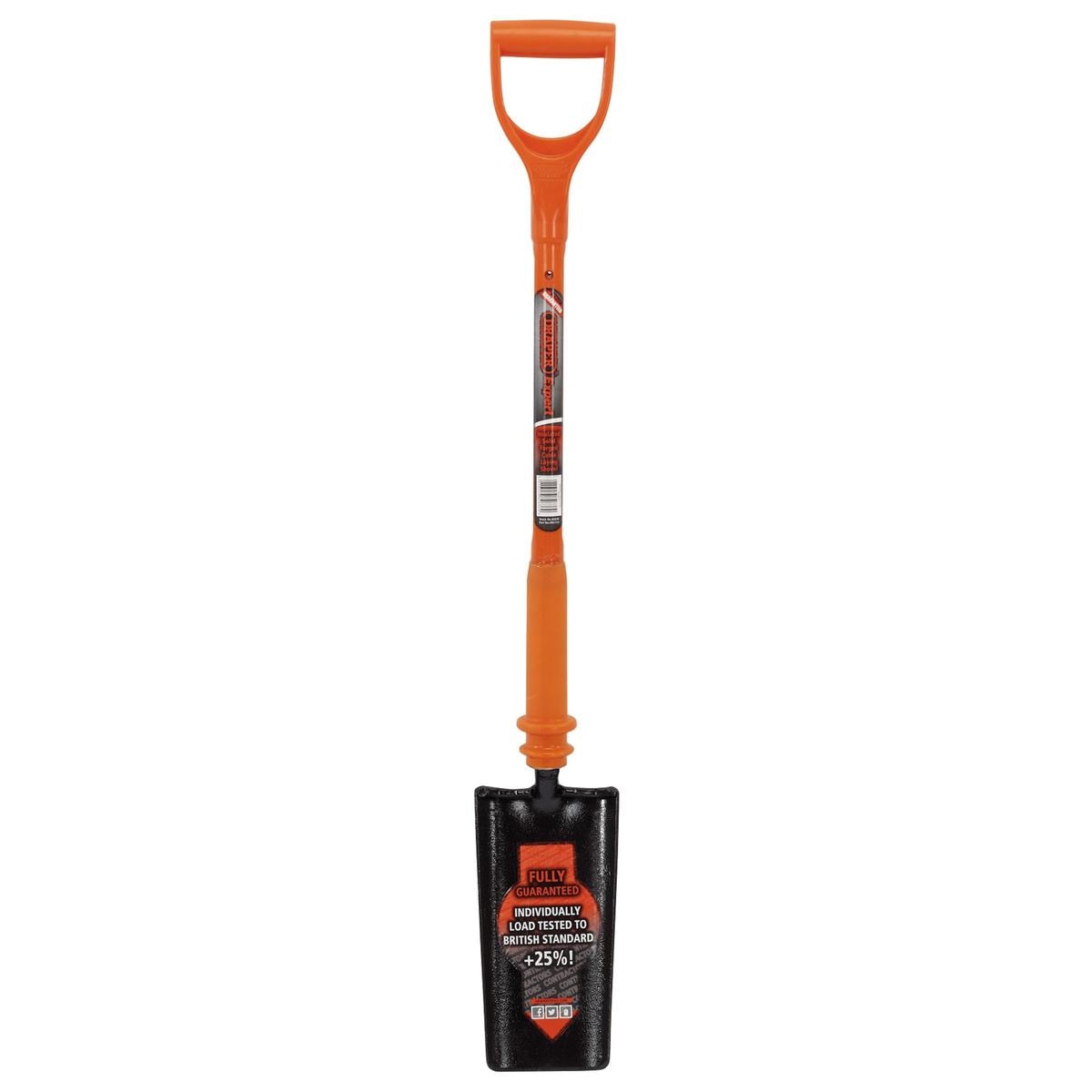 Draper Expert Fully Insulated Contractors Cable Laying Shovel - Image 1