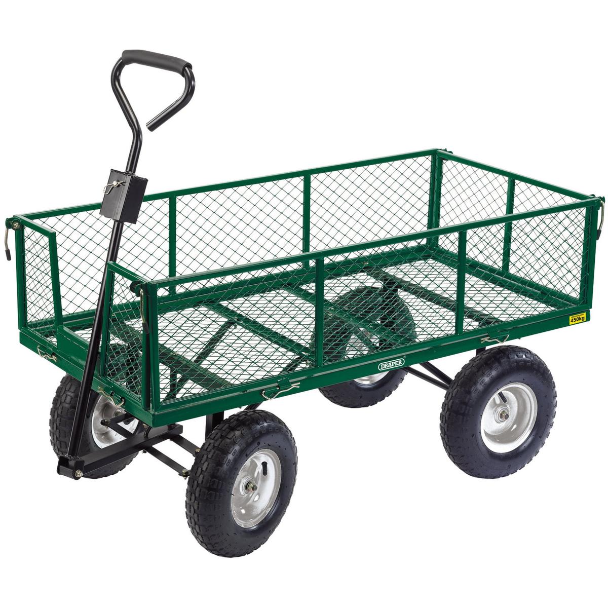 Draper Heavy Duty Steel Mesh Cart,450kg - Image 1