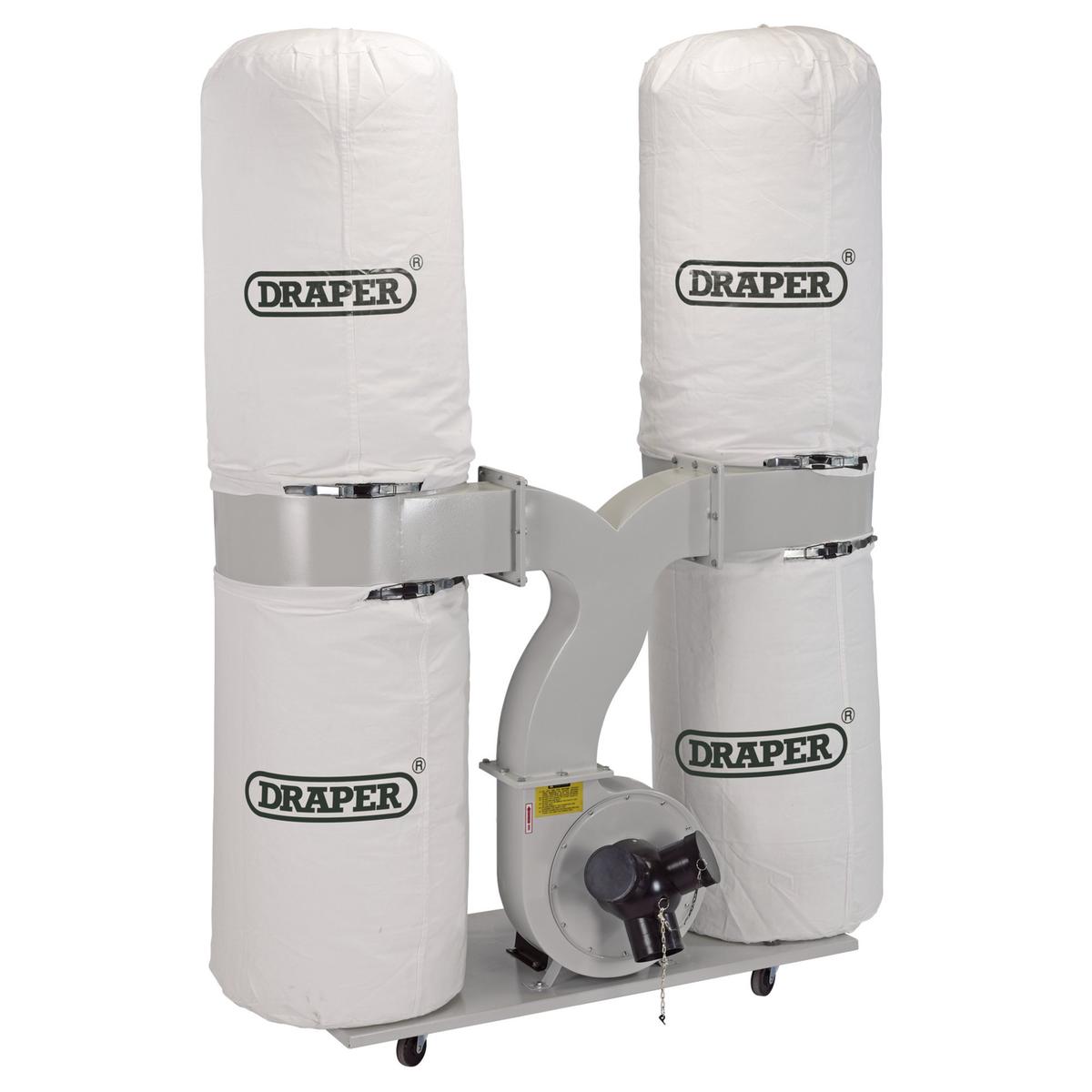 Draper Portable Dust/Chip Extractor, 300L, 2200W - Image 1