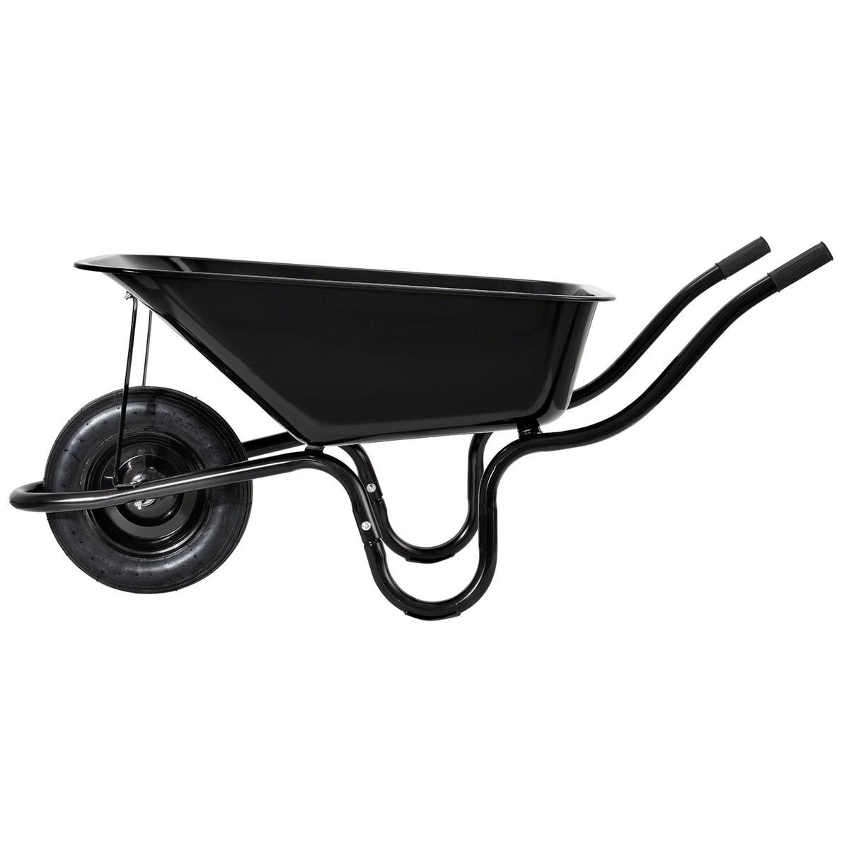 Draper Metal Tray Contractors Wheelbarrow, 85L - Image 2