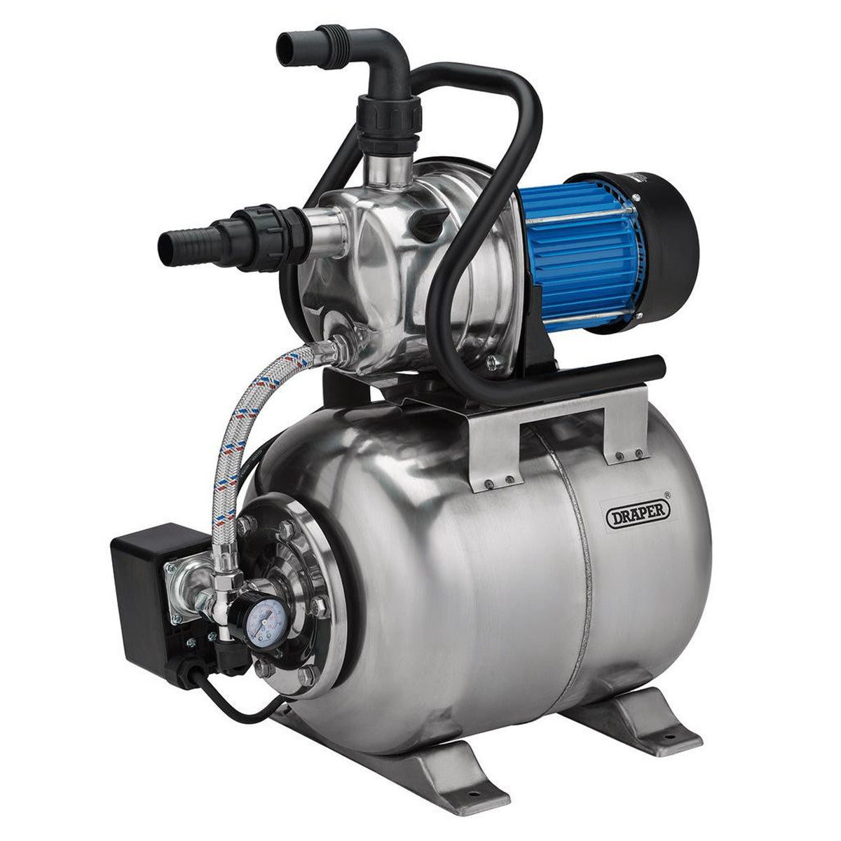 Draper Stainless Steel Booster Pump, 50L/min, 800W 98915